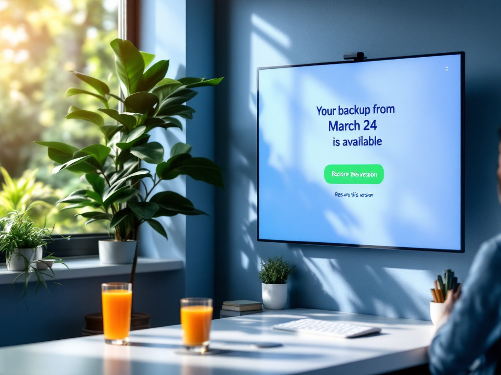 Backup Web disponible